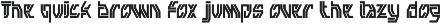 Rocket Core Futuristic Modular Font font preview