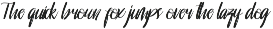 Hamiston a Script Font preview