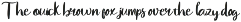 Havel Whie Script Font preview