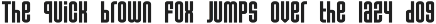 Braxio - Condensed Bold Tall Font preview