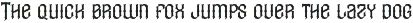 Devil Spirit font preview