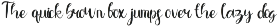Neravera Script Font preview