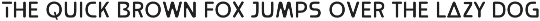 Aqeon - Layered Y2K Font preview