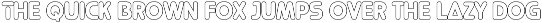 Aqeon - Layered Y2K Font preview