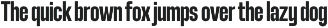 Strovius Condensed Font preview