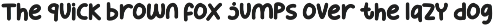 CS Yonder – Cute Kids Font preview