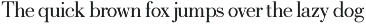 Veloura Serif Font preview