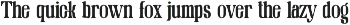 Qlimes modern retro serif font preview
