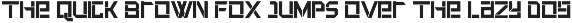 Galaxor Futuristic Techno Font preview