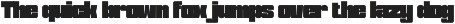 Rough | Bold Sans Serif Font preview