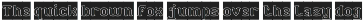 Black Bird font preview