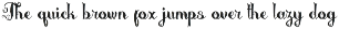Black Forrest - Decorative Font preview