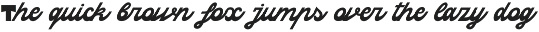 Highway Motel Retro Vibe Sans Script font preview