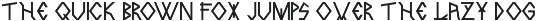 Graurinko Nordic Display Font preview
