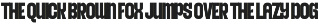 Stocking - Condensed Sans Serif font preview