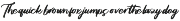 Breatheasy Modern Brush Font Type preview