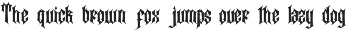 Crikthor | Black Metal Font preview