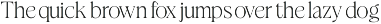 Stokeda Thin Modern Serif Font preview
