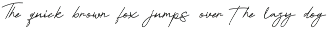 Bunga Sheila - Font preview