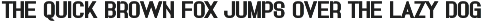 Burethan - Font preview
