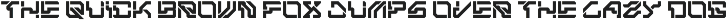 PAYUN - Futuristic Display Font preview