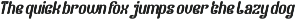 Finger Style font preview