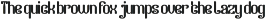 Finger Style font preview