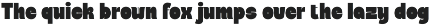 CS Whitney – Chunky Display Font preview