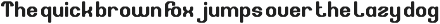 The Time font preview