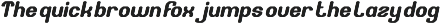 The Time font preview