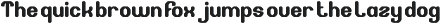 The Time font preview