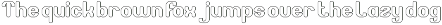 The Time font preview