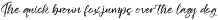 Fluffy Batter Modern Handbrush Font preview
