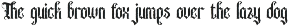 Roseartuk - Blackletter Font preview