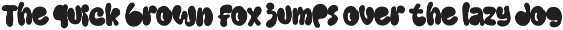 Saltyfine – Fun Bubble Display Font preview