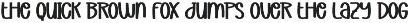 Rainbow Memories | Script Font preview