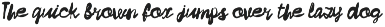 Flauntly: Imperfect Handwritten Font preview
