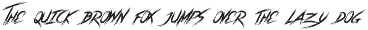 Stravyn - Brush Font preview