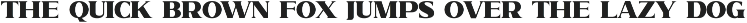 Stencil - Logo Serif Font preview