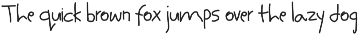 CS Bimbo – Messy Handwritten Font font preview