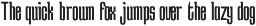 Dravox font preview