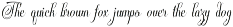 Bafirolic Classic Script preview