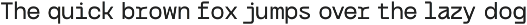 Bogita Mono - Monospace Font preview