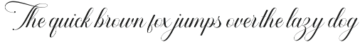 Quttilena Script font preview