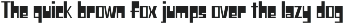 CS Blitzer – Brutalist Display Font preview
