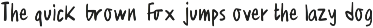 Hong B Handwritten Font preview