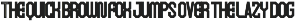 Merry Grinch - Outline Display Font preview