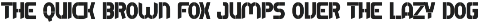 Awone Stencil Font preview