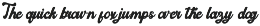 Cendrya - A Handwritten Font preview
