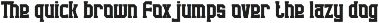 Rust Barrel Slab Industrial Typeface preview